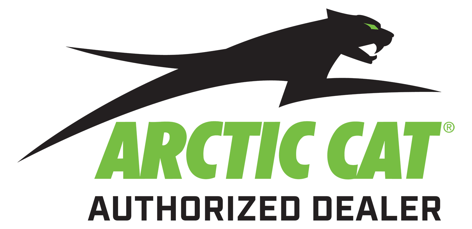 Black and Green Arctic Cat Logo.